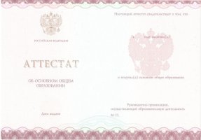 Аттестат за 9 класс 2013-2019 в Нижнем Тагиле